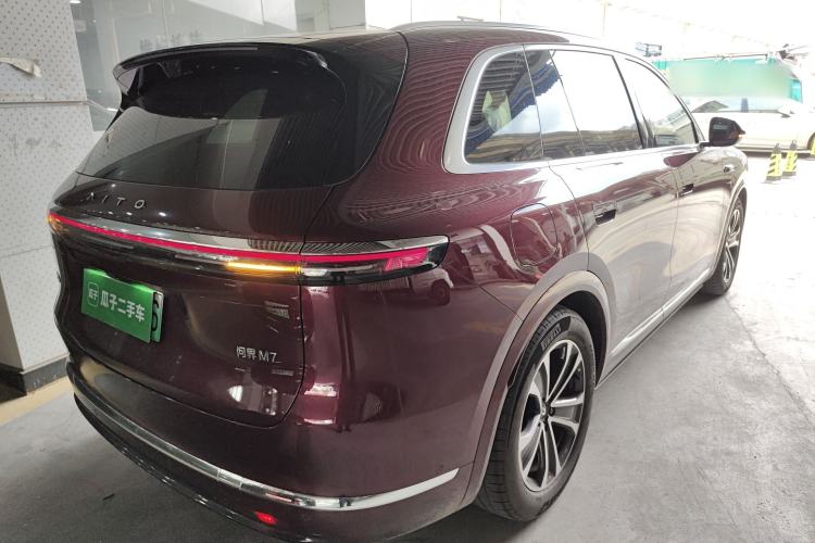 Used Hima AITO M7 2026 Model Range-Extending Ultra All-Wheel Drive 5-Seater Version Rear Right 45 Deg