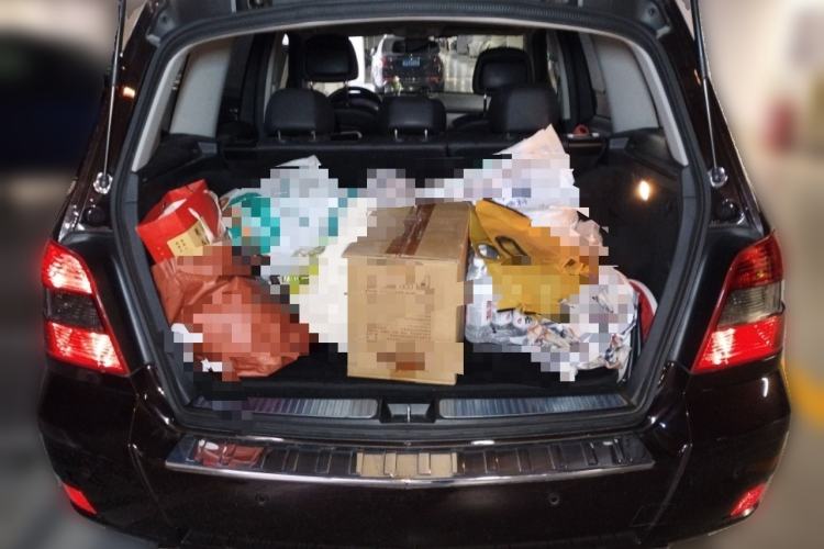 Used Mercedes-Benz GLK-Class 2010 GLK 300 4MATIC Fashion Model Trunk