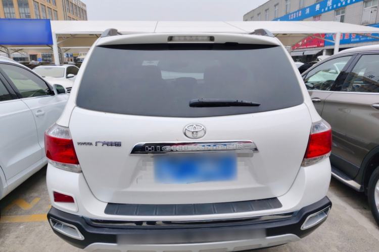 Used Toyota Highlander 2012 2.7L 2WD 5-Seater Elite Edition Rear