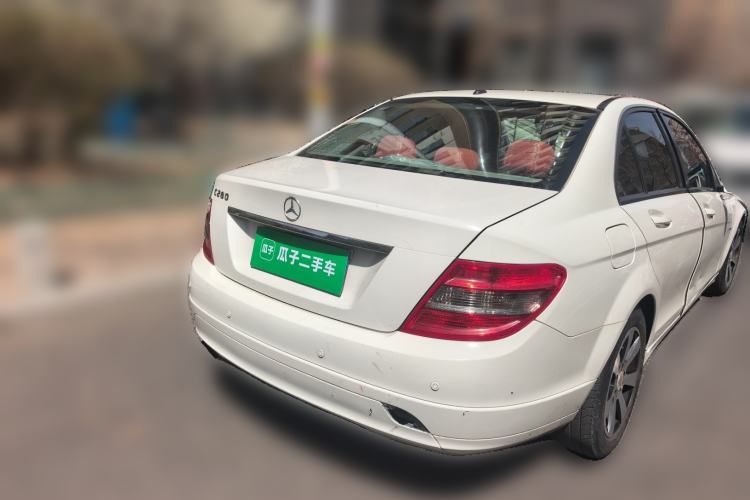 Used Mercedes-Benz C-Class 2010 C 180K Classic model Rear Right 45 Deg