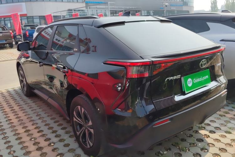 Used Toyota BZ 4X 2024 615 PRO Edition Rear Left 45 Deg
