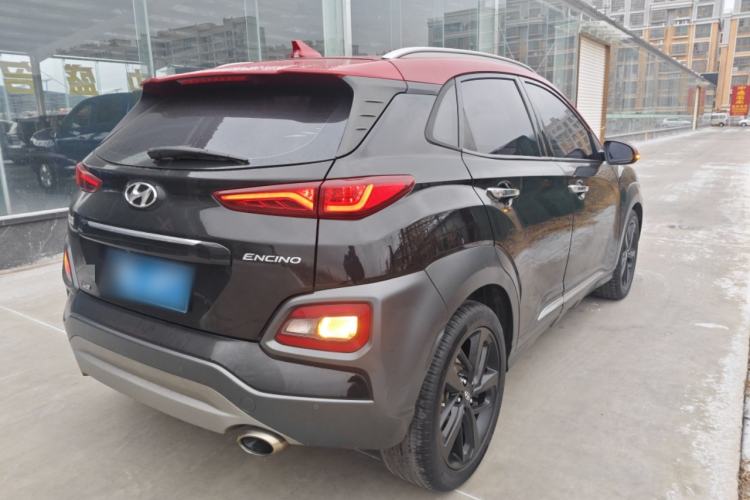 Used Hyundai ENCINO 2018 1.6T Dual-Clutch ZhiPao Edition China V Standard Rear Right 45 Deg