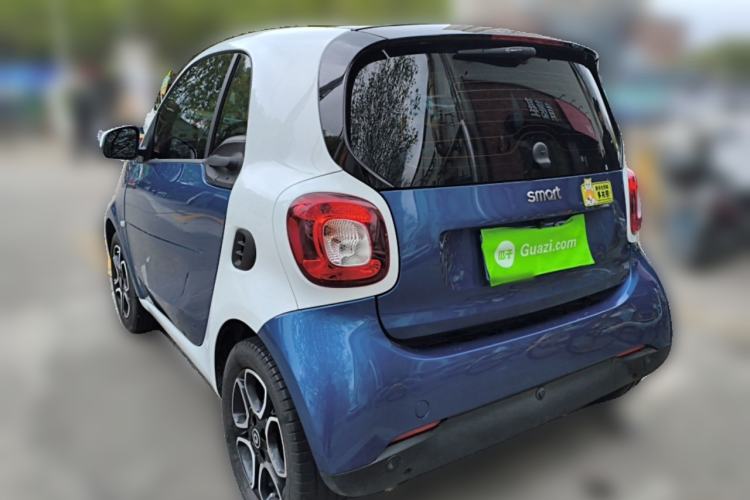 Used smart fortwo 2019 0.9T 66kW Hardtop Wind Power Edition China VI Rear Left 45 Deg