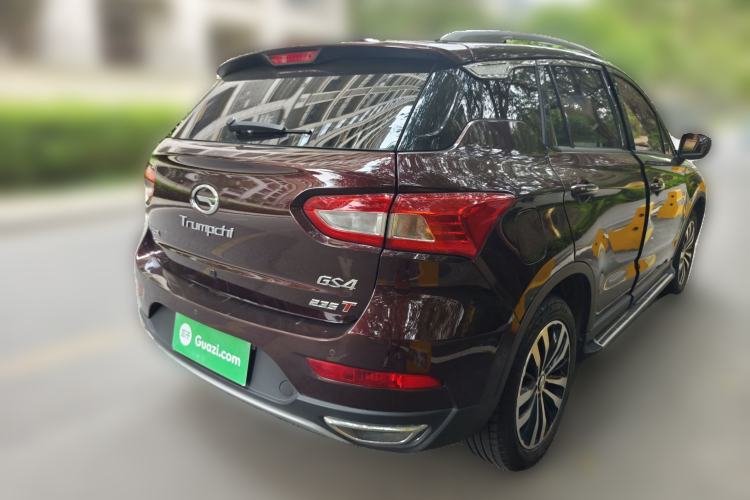Used GAC Trumpchi GS4 2017 235T Automatic Two-Wheel Drive Luxury Smart Connectivity Version Rear Right 45 Deg