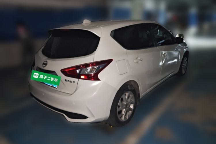 Used Nissan Tiida 2021 1.6L CVT Cool Edition Rear Right 45 Deg