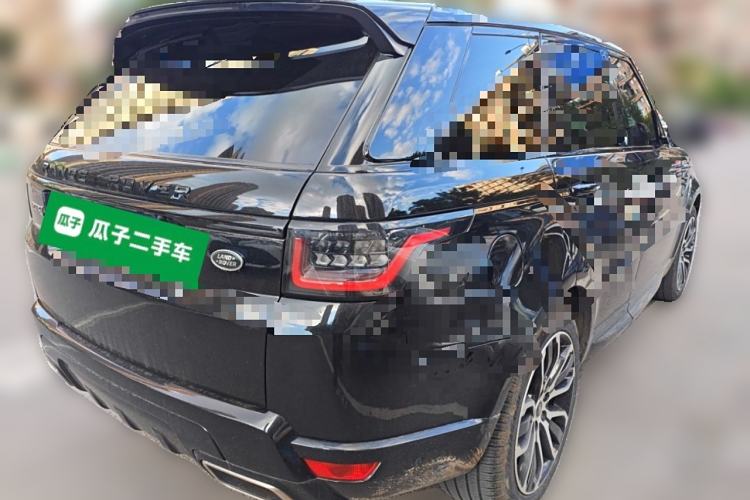 Used Land Rover Range Sport 2021 3.0 L6 YAO Black Edition Rear Right 45 Deg