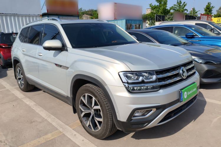 Used Volkswagen Teramont 2020 380TSI Four-Wheel Drive Luxury Version China VI Standard Front Right 45 Deg