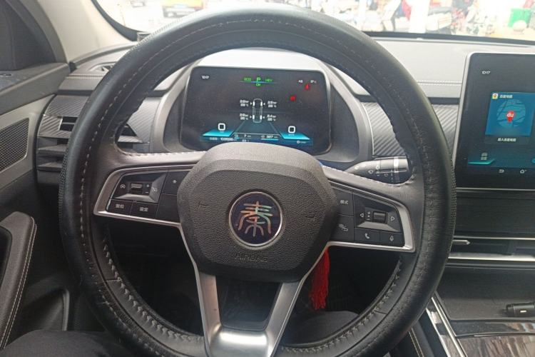 Used BYD Qin Pro New Energy 2019 DM Super Edition 1.5TI Automatic Smart Connect Speedy Model China VI Standard Steering Wheel