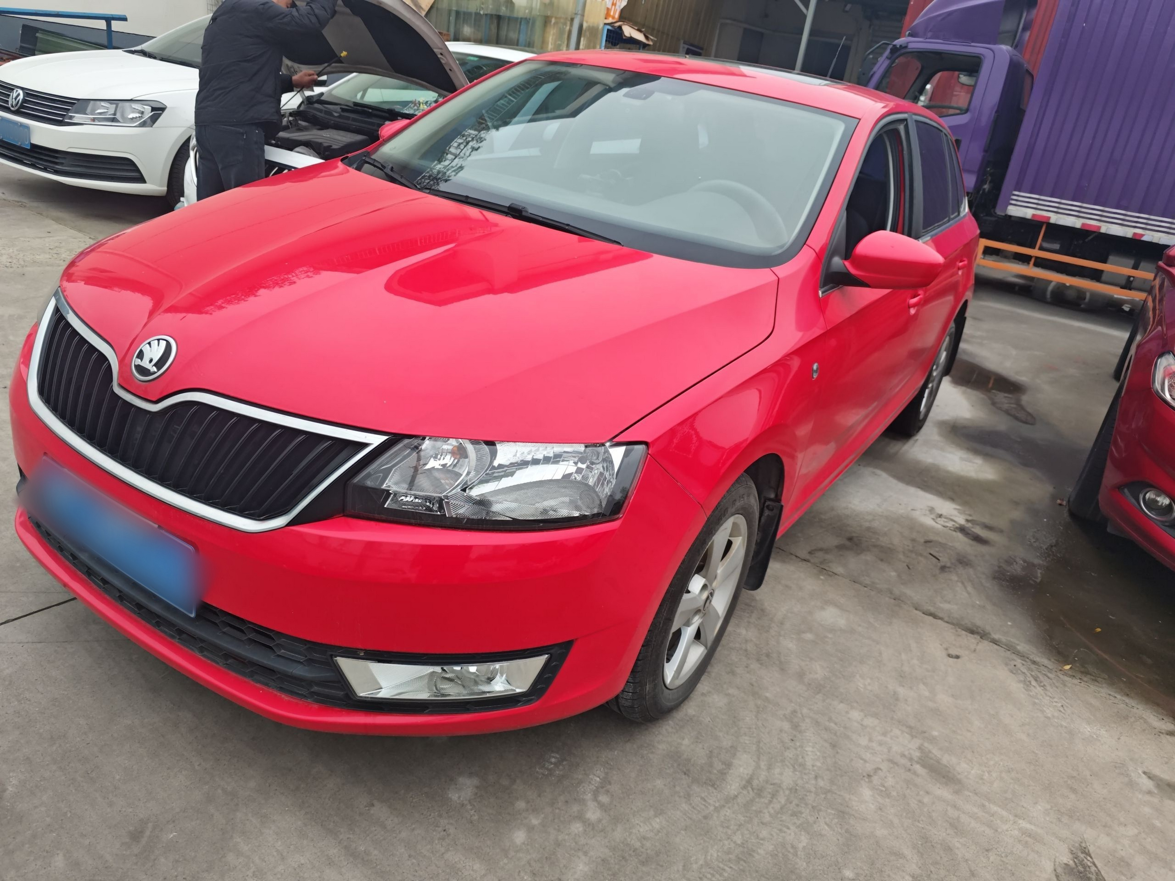 Parte inferior delantera