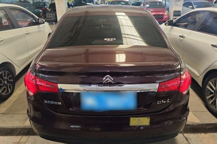 Used Citroen C4L 2014 1.8L Intelligent Drive Automatic Enjoyment Model Rear