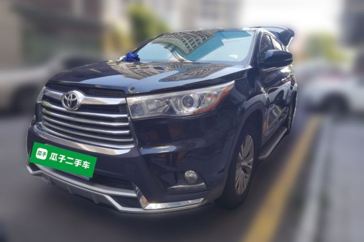 Used Toyota Highlander 2017 2.0T Two-Wheel Drive Elite Edition 5 Seats Guazi used car, China used car export, Used car for sale, Used cars, Cheapest cars for sale