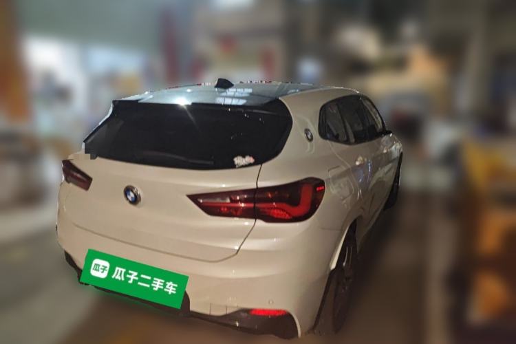 Used BMW X2 2021 sDrive25i Leading Model M Sport Package Rear Right 45 Deg