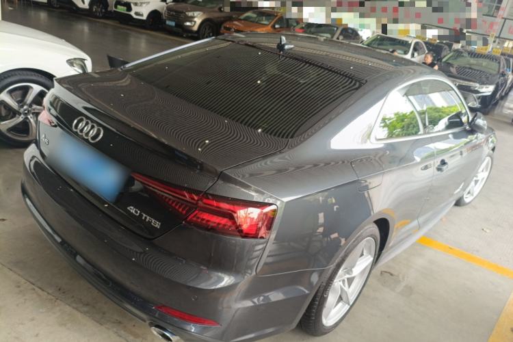 Used Audi A5 2020 Coupe 40 TFSI Fashion Edition China VI Emission Standard Rear Right 45 Deg