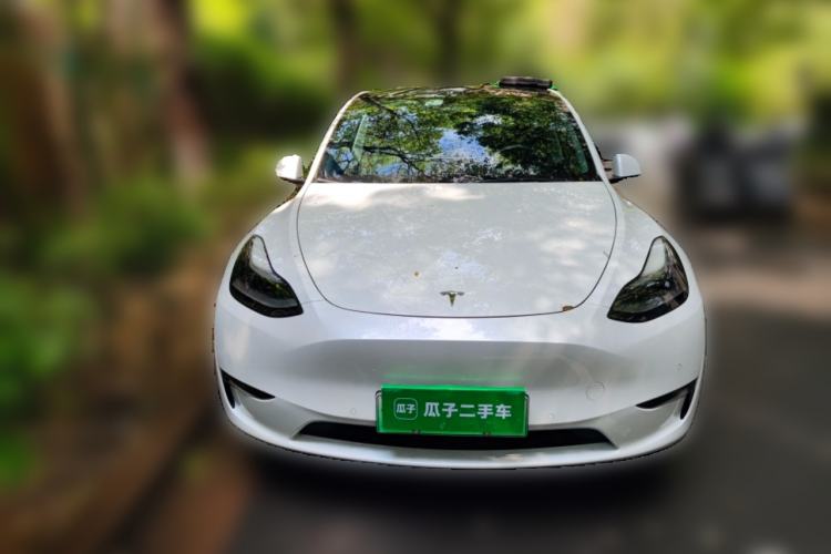 Used Tesla Model Y 2021 Long-Range All-Wheel-Drive Version Front