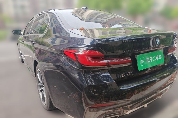Used BMW 5 Series New Energy 2022 Restyled 535Le Pioneer Edition M Sport Package Rear Left 45 Deg