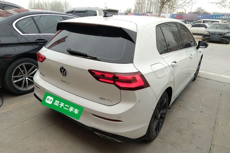 Used Volkswagen Golf 2021 280TSI DSG R-Line Rear Right 45 Deg