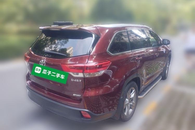 Used Toyota Highlander 2018 2.0T Two-Wheel-Drive Luxury Edition 7 Seats Emission Standard China V
