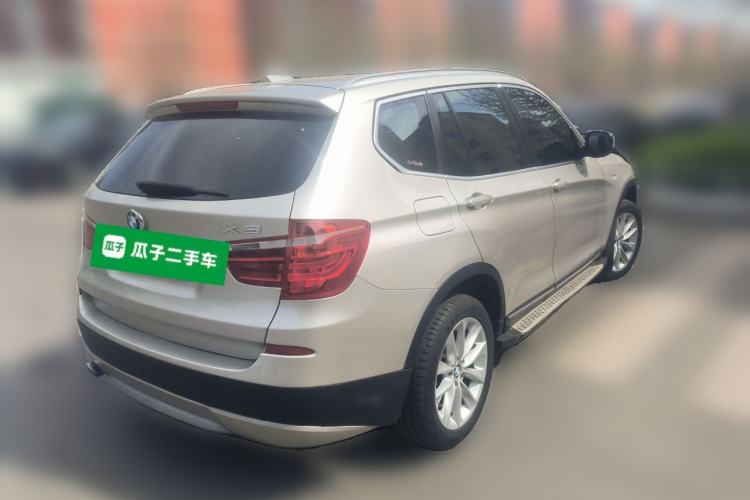 Used BMW X3 2013 Facelifted xDrive20i Luxury Edition Rear Right 45 Deg
