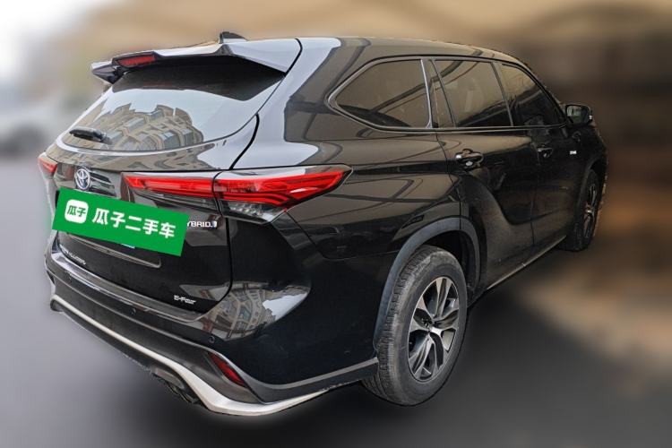 Used Toyota Crown Kluger 2021 2.5L HEV Four-Wheel Drive Elite Edition Rear Right 45 Deg