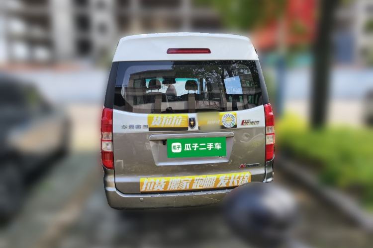 Used Jinbei New Hiace S 2021 1.5L Wealth Central Air-Conditioned Bus China VI Standard Model SWC15M Rear