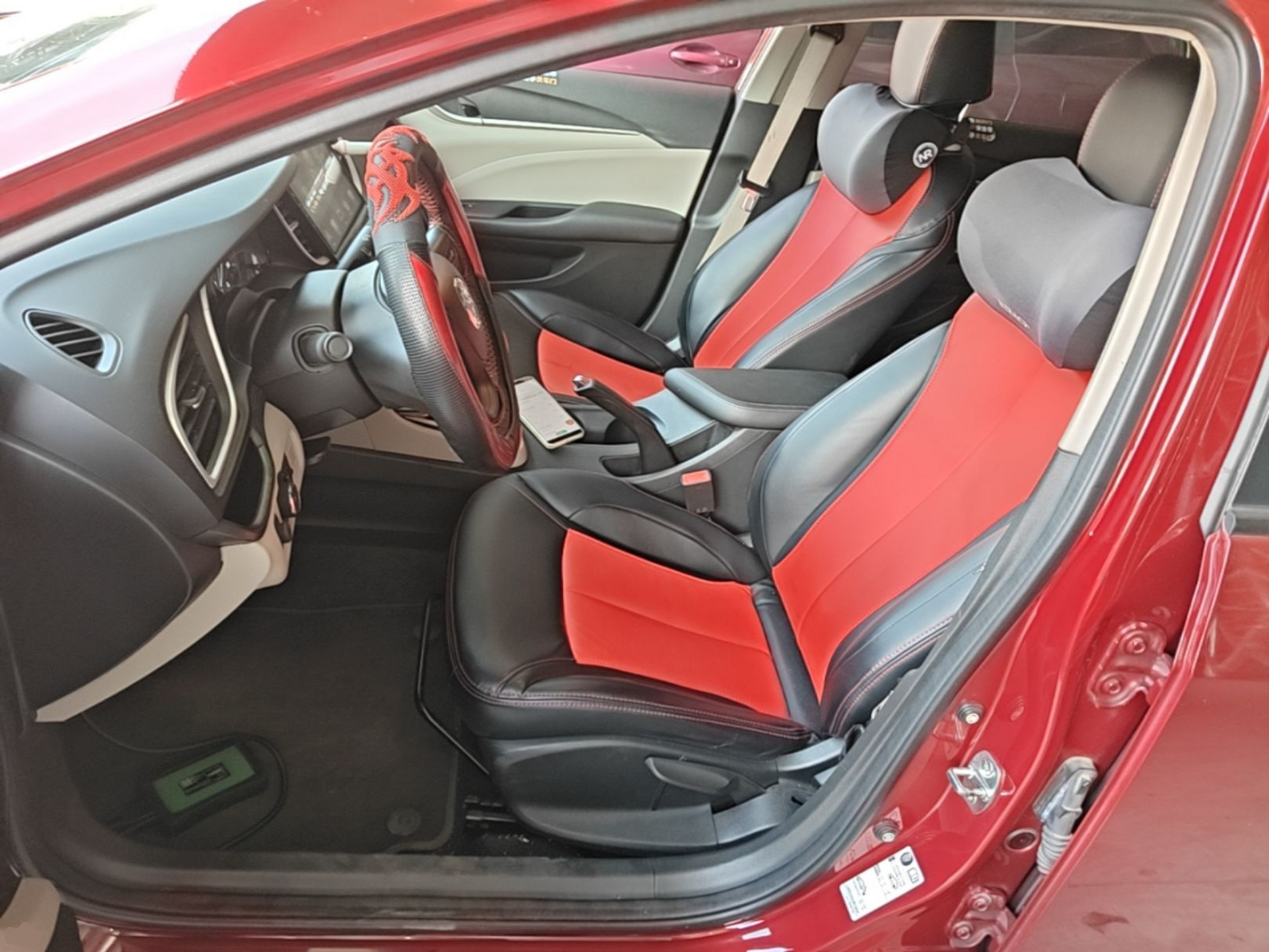 Interior delantero