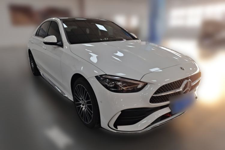 Used Mercedes-Benz C-Class 2024 C 260 L Sport Edition Front Right 45 Deg