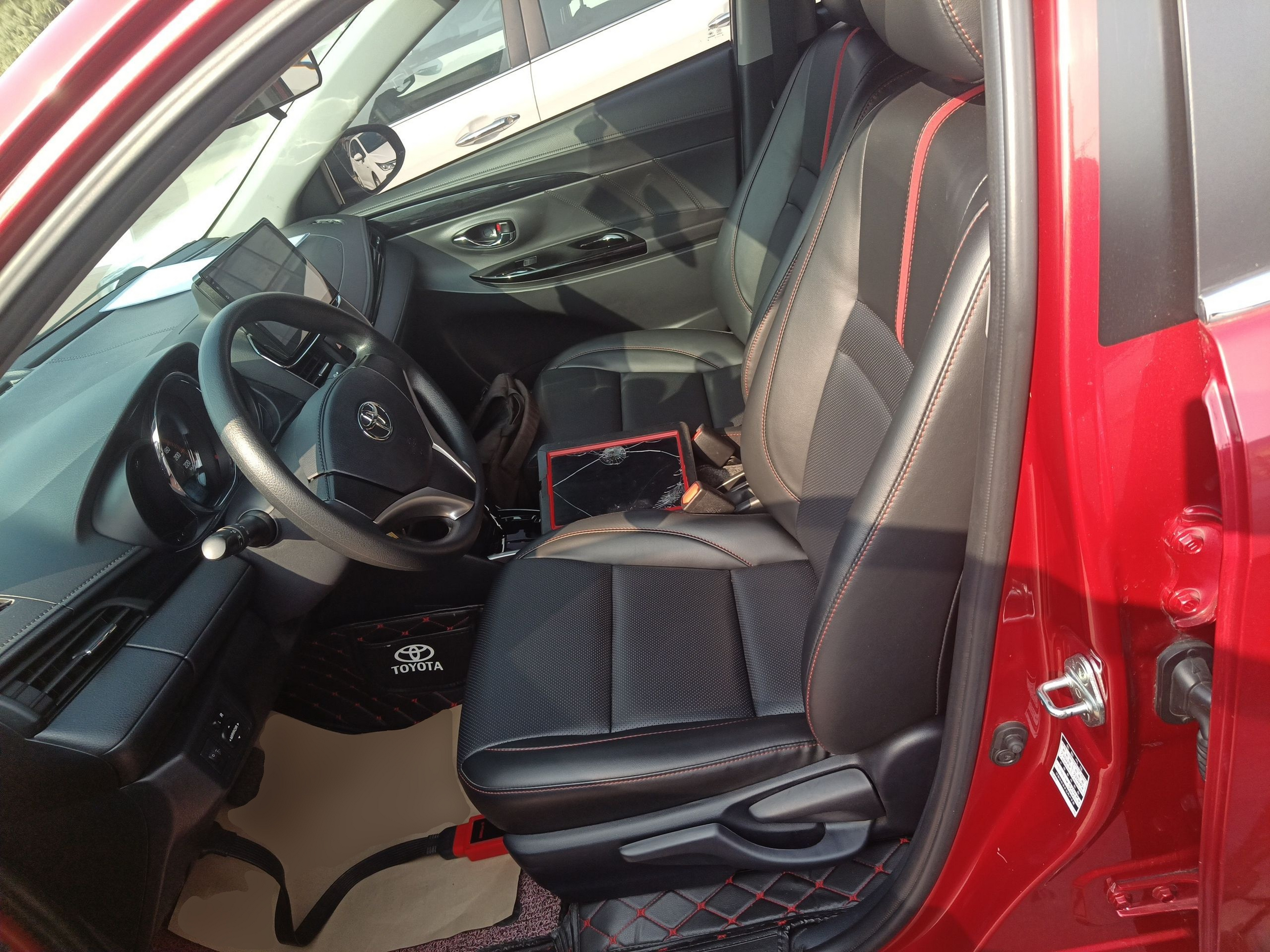 Avant de la voiture