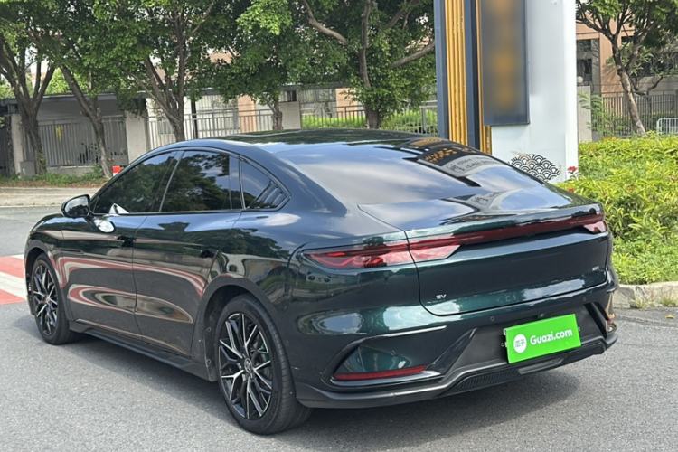 Used BYD Han 2022 EV 610 km All-Wheel-Drive Qianshan Cui Limited Edition
