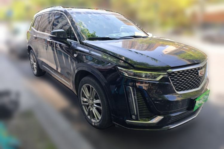 Used Cadillac XT6 2021 2.0T Six-Seater Four-Wheel-Drive Luxury Version Front Right 45 Deg