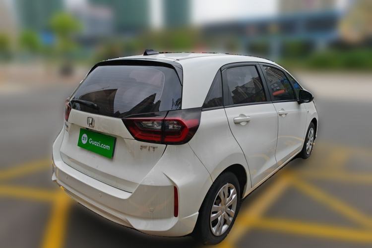 Used Honda Fit 2021 1.5L CVT Trend Edition Rear Right 45 Deg