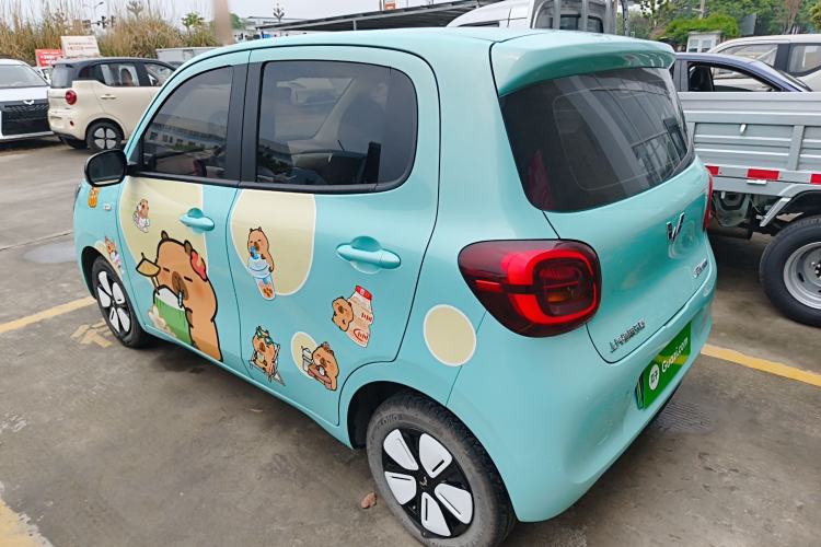 Used Wuling Hongguang MINIEV 2025 Four-Door Version Premium Edition Rear Left 45 Deg