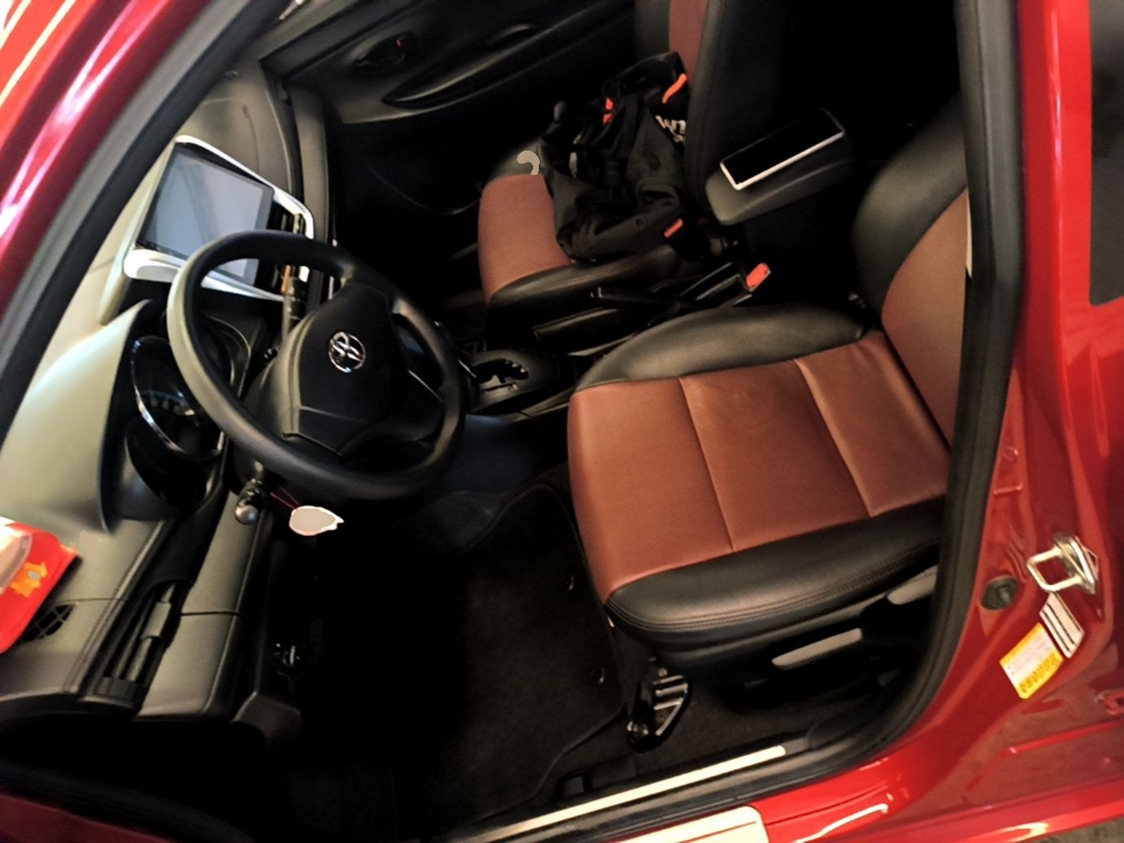 Avant de la voiture