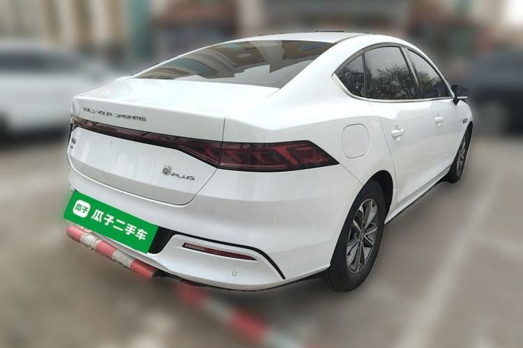 Used BYD Qin PLUS 2024 HONOR Edition DM-i 55KM Leading Model Rear Right 45 Deg