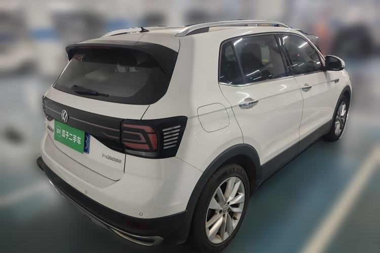 Used Volkswagen T-Cross 2019 1.5L Automatic Comfort Edition Rear Right 45 Deg