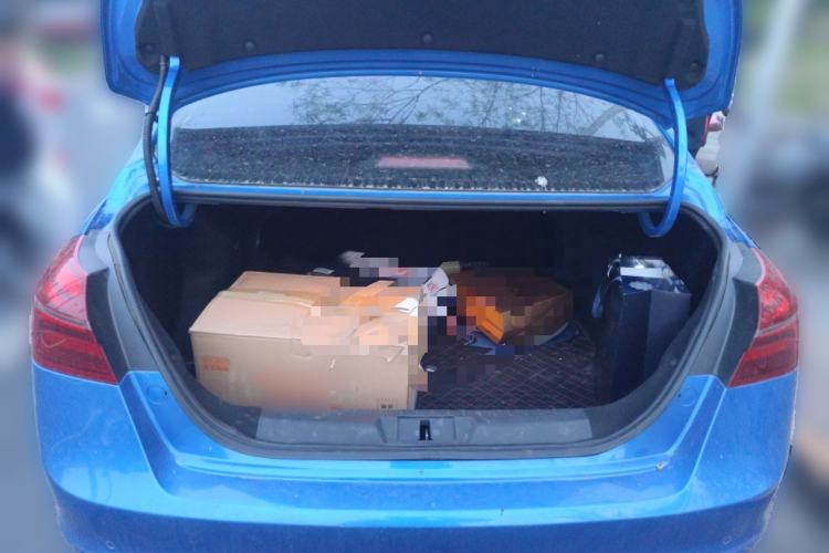 Used Geely Auto Emgrand New Energy 2018 EV450 Prestige Model Trunk