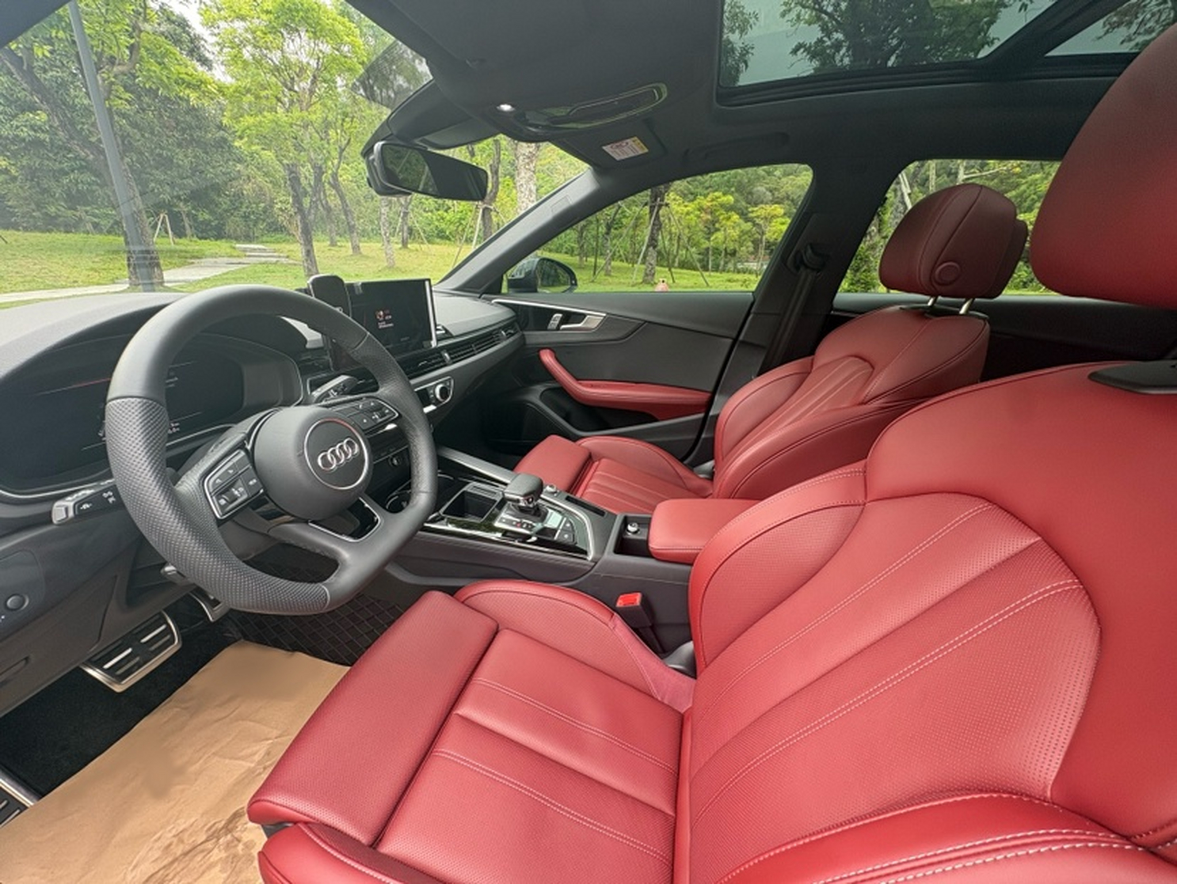 Interior delantero