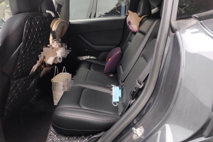 Used Tesla Model Y 2021 Standard Range Rear-Wheel Drive Version Left Rear Seat