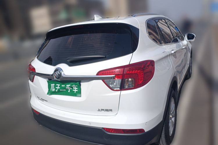 Used Buick Envision 2017 28T Four-Wheel Drive Elite Model Rear Right 45 Deg