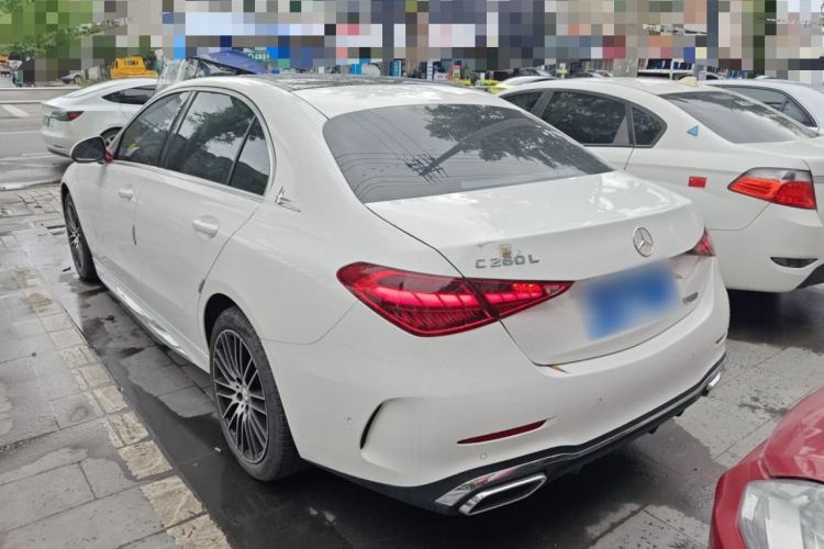 Used Mercedes-Benz C-Class 2022 C 260 L Sport Edition Rear Left 45 Deg