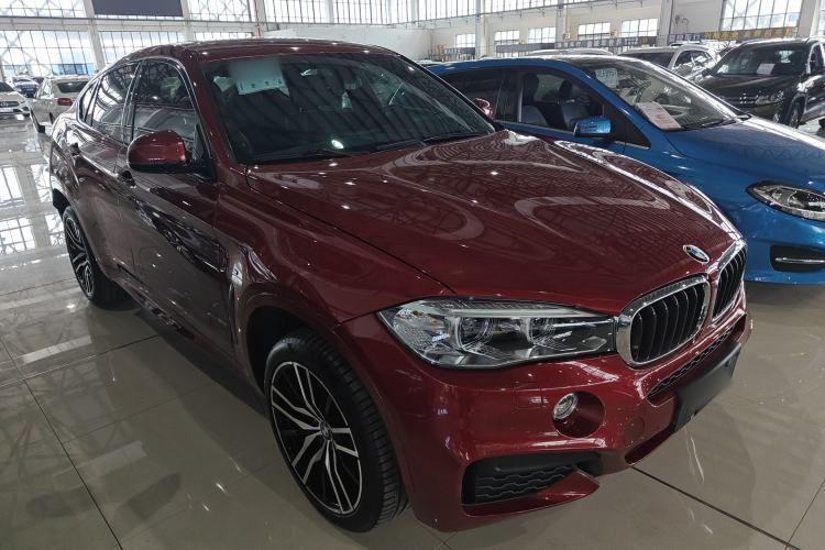 Used BMW X6 2019 xDrive28i M Sport Package Front Right 45 Deg