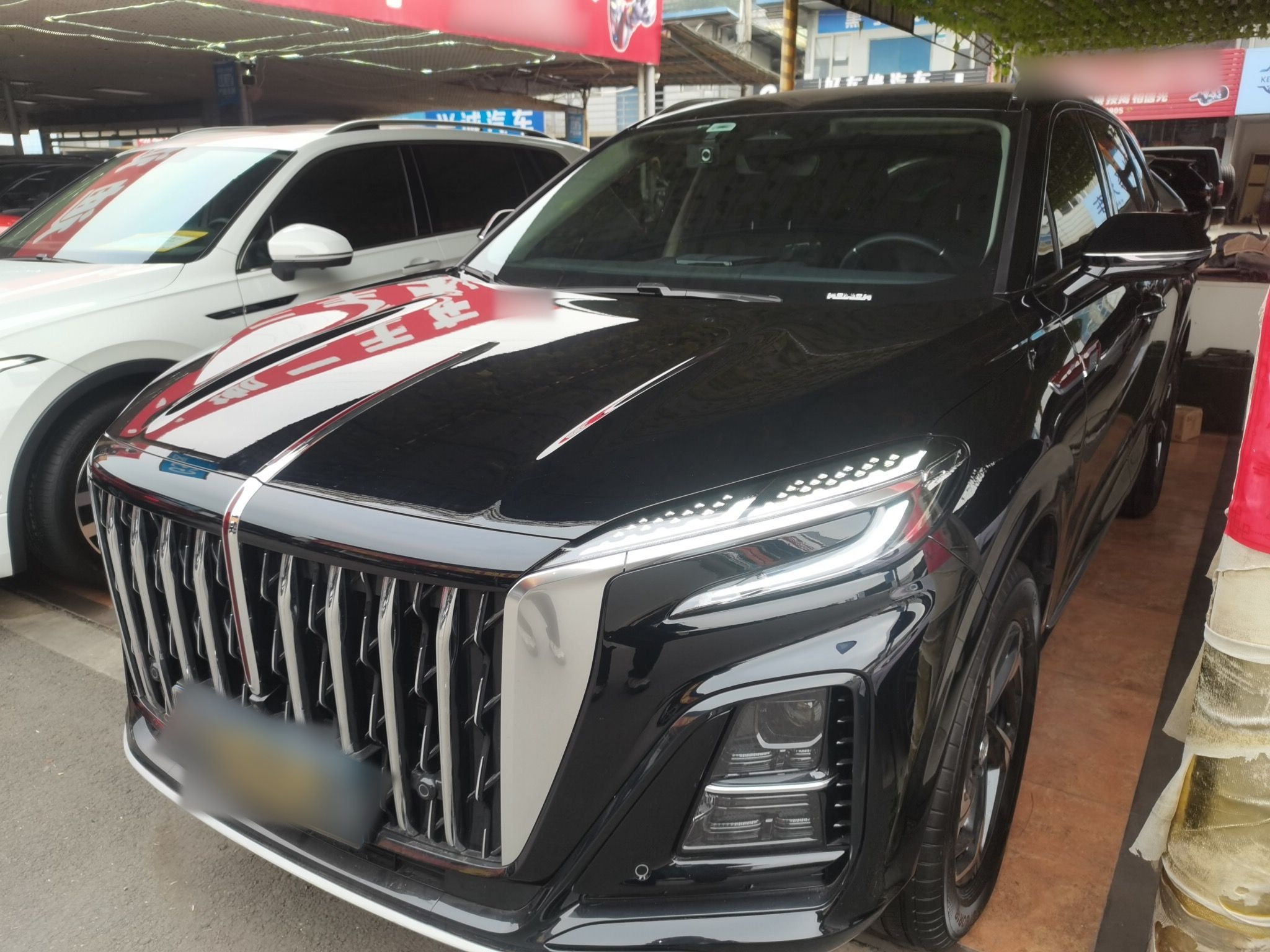 تحت مقدمة السيارة