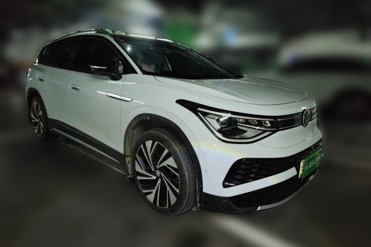 Used Volkswagen ID.6 X 2021 Prime Kinergy Four-Wheel Drive Edition Front Right 45 Deg