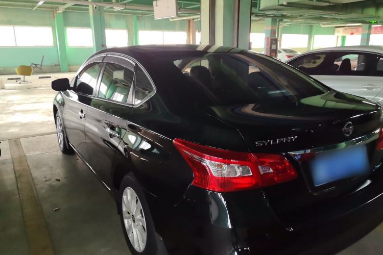 Used Nissan Sylphy 2019 1.6XV CVT Smart Connect Luxury Edition China VI Standard Rear Left 45 Deg