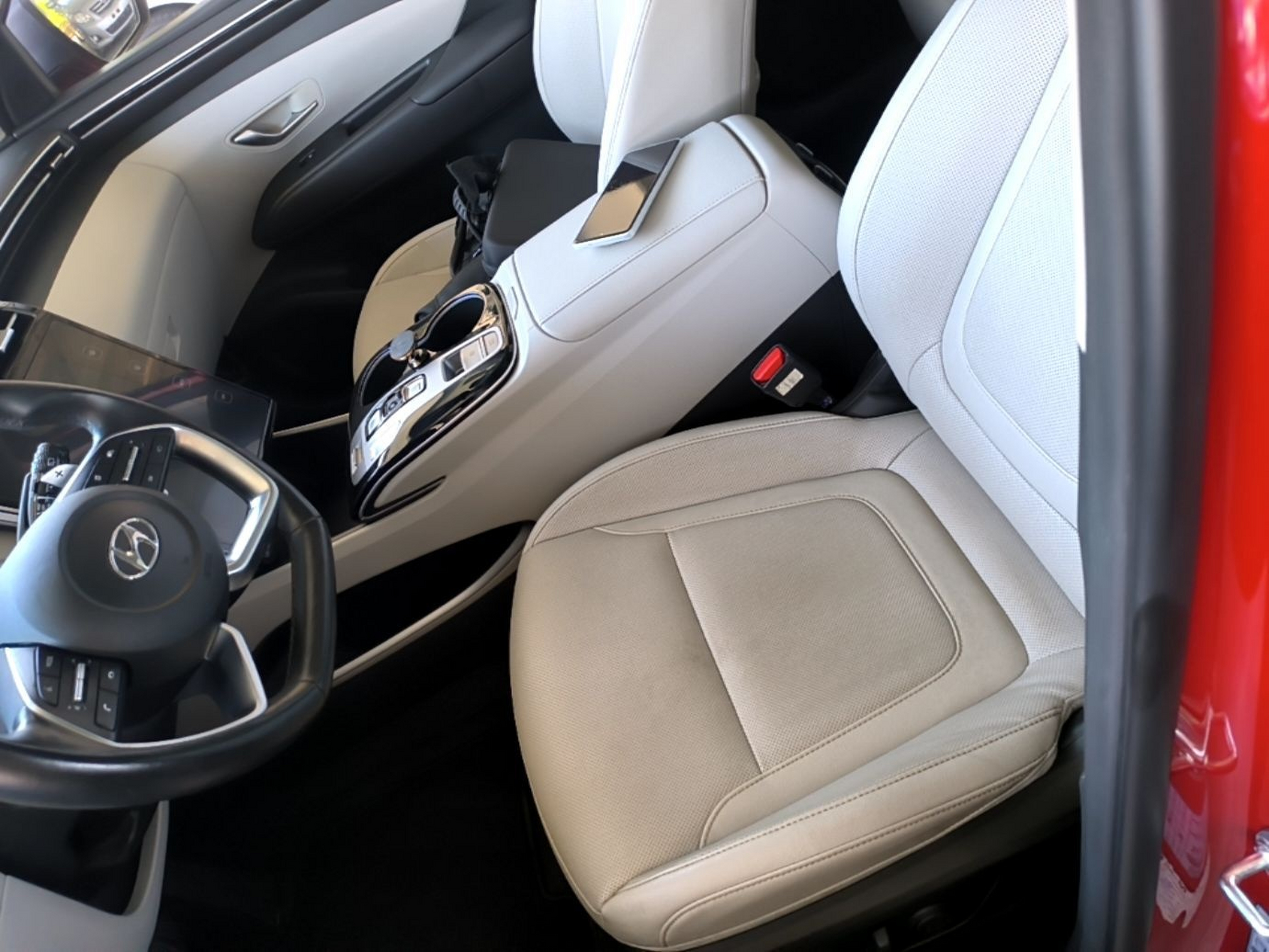 Avant de la voiture