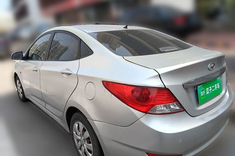 Used Hyundai Verna (older generation) 2010 Sedan 1.4L Manual Comfort GS Rear Left 45 Deg