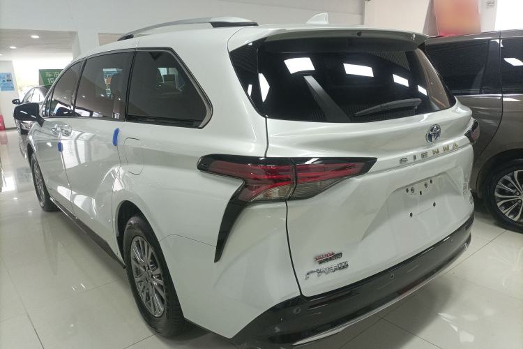Used Toyota SIENNA 2021 2.5L Hybrid Premium Edition Rear Left 45 Deg