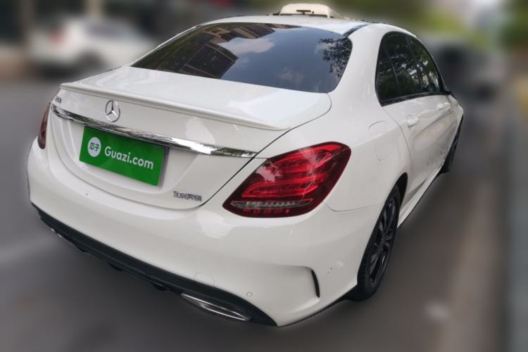 Used Mercedes-Benz C-Class 2018 C 200 Sport Edition Rear Right 45 Deg