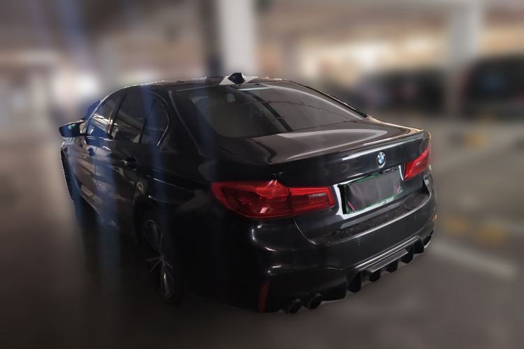 Used BMW 5 Series 2020 530Li Luxury Edition M Sport Package Rear Left 45 Deg