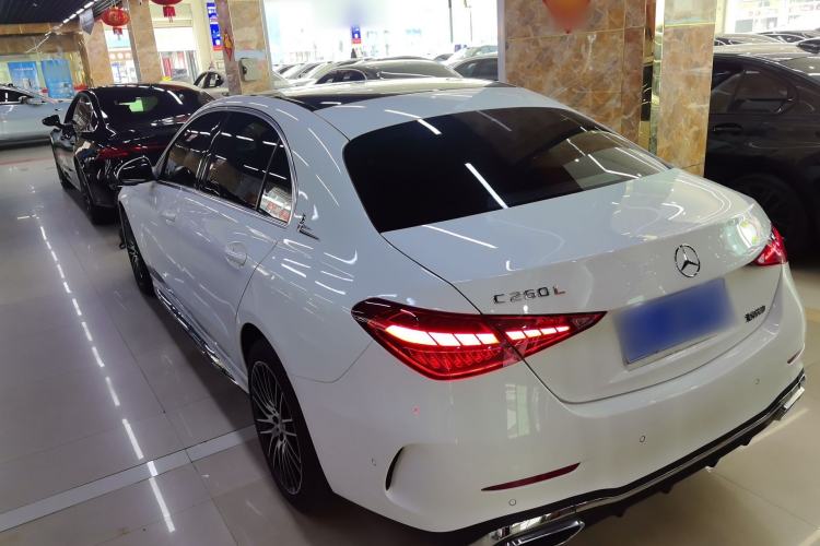 Used Mercedes-Benz C-Class 2024 C 260 L Sport Edition Rear Left 45 Deg