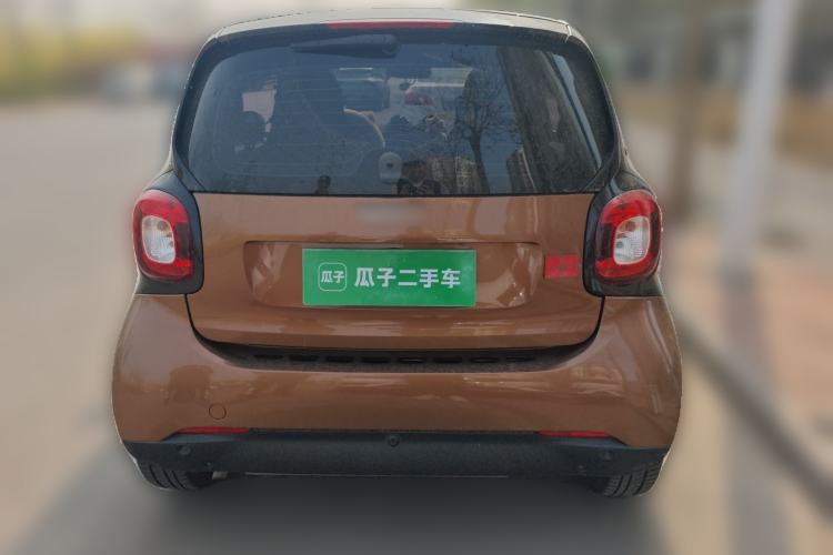 Used smart fortwo 2015 1.0L 52 kW Hardtop Passion Edition Rear